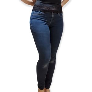 Blue Spice Stretchy Jeans Curvy Skinny- Mid Waist- Size 5
